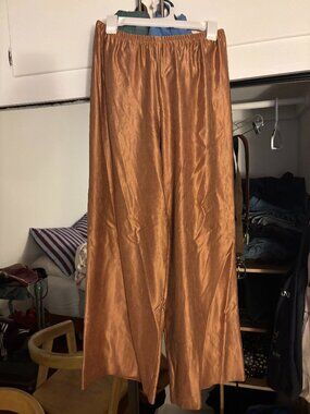 The Row Rose Gold Pants